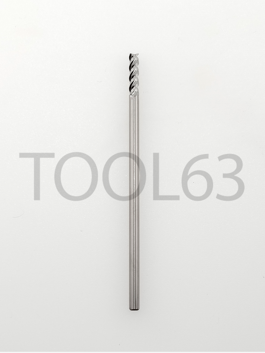 Фреза твердосплавная U D3*12*3*75*3T AL   удл. * /
