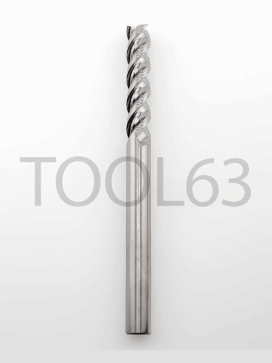 Фреза твердосплавная U D12*55*12*150*3T AL   удл. * /