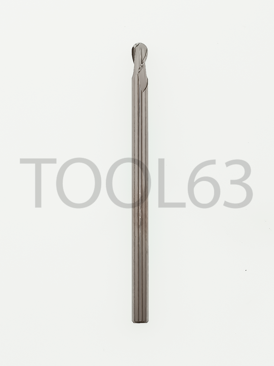 Фреза твердосплавная R3*12*6D*100*2T AL  удл. * /
