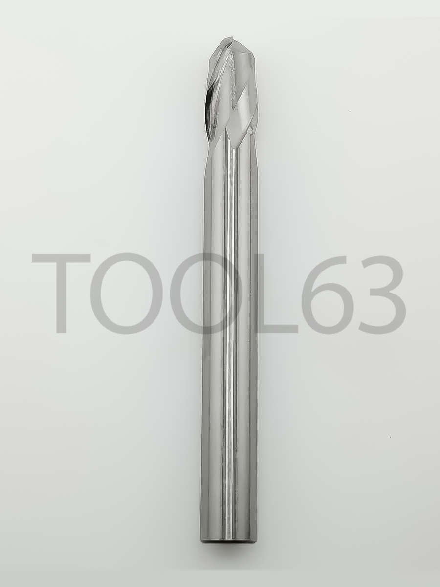 Фреза твердосплавная R8*32*16D*150*2T AL   удл. */