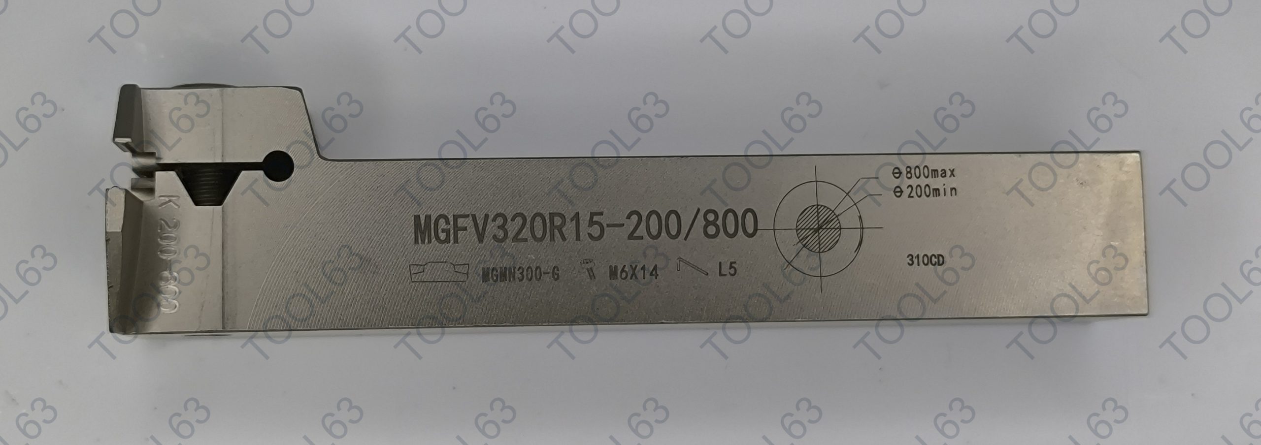Державка MGFV320R15-200/800