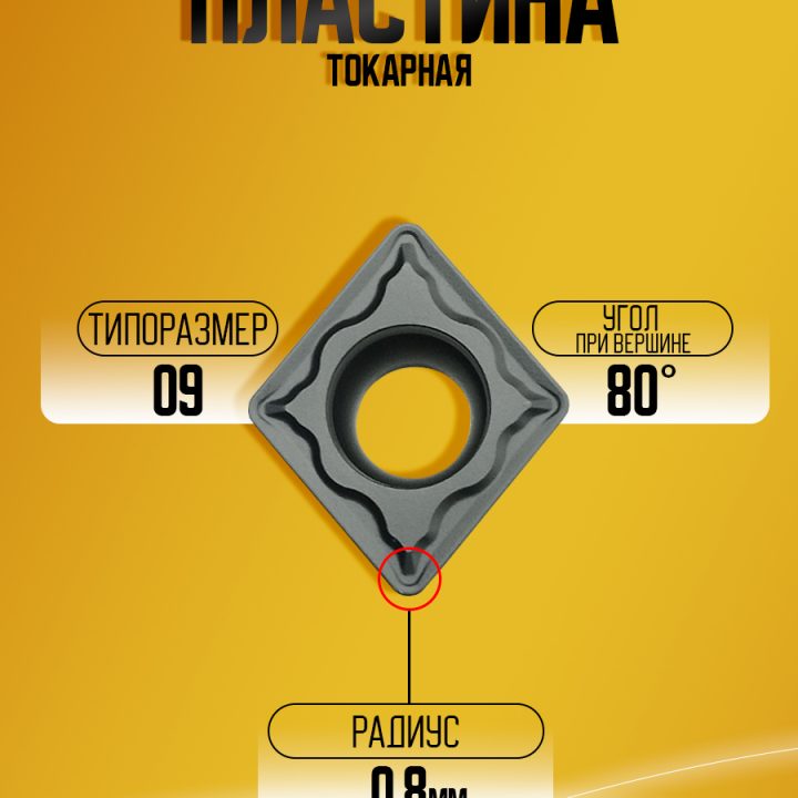 Пластина CCMT09T308-GP GK1115