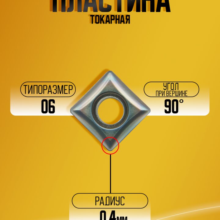 Пластина SPMG060204  WP235