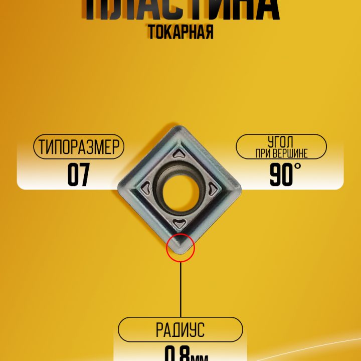 Пластина SPMG07T308 WP235