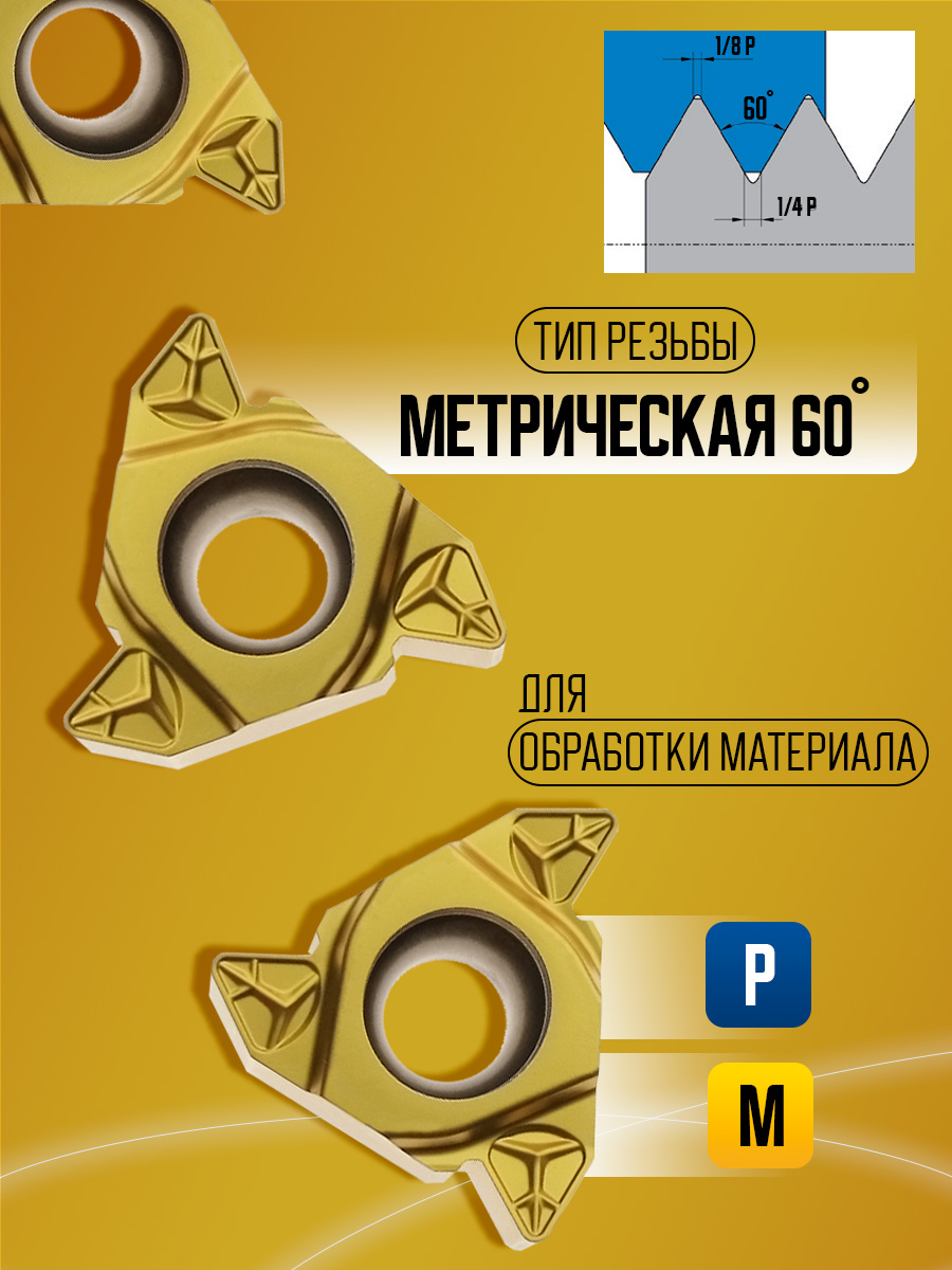 Пластина RT22.01W-5.50GM YBG201