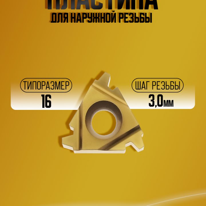 Пластина 16ER 3 TR M20