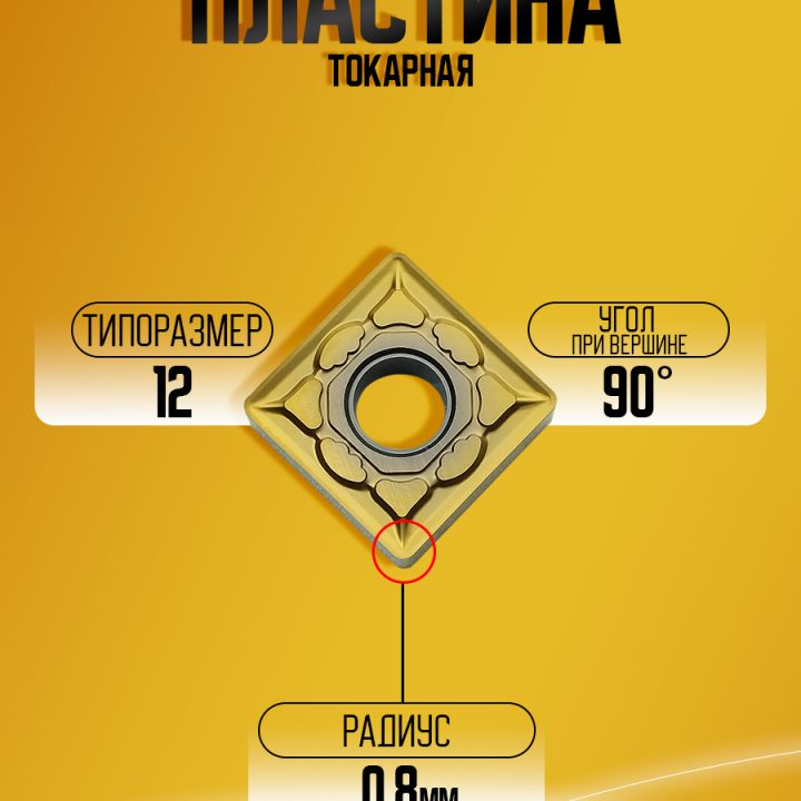 Пластина SNMG120408-SMM GST7115