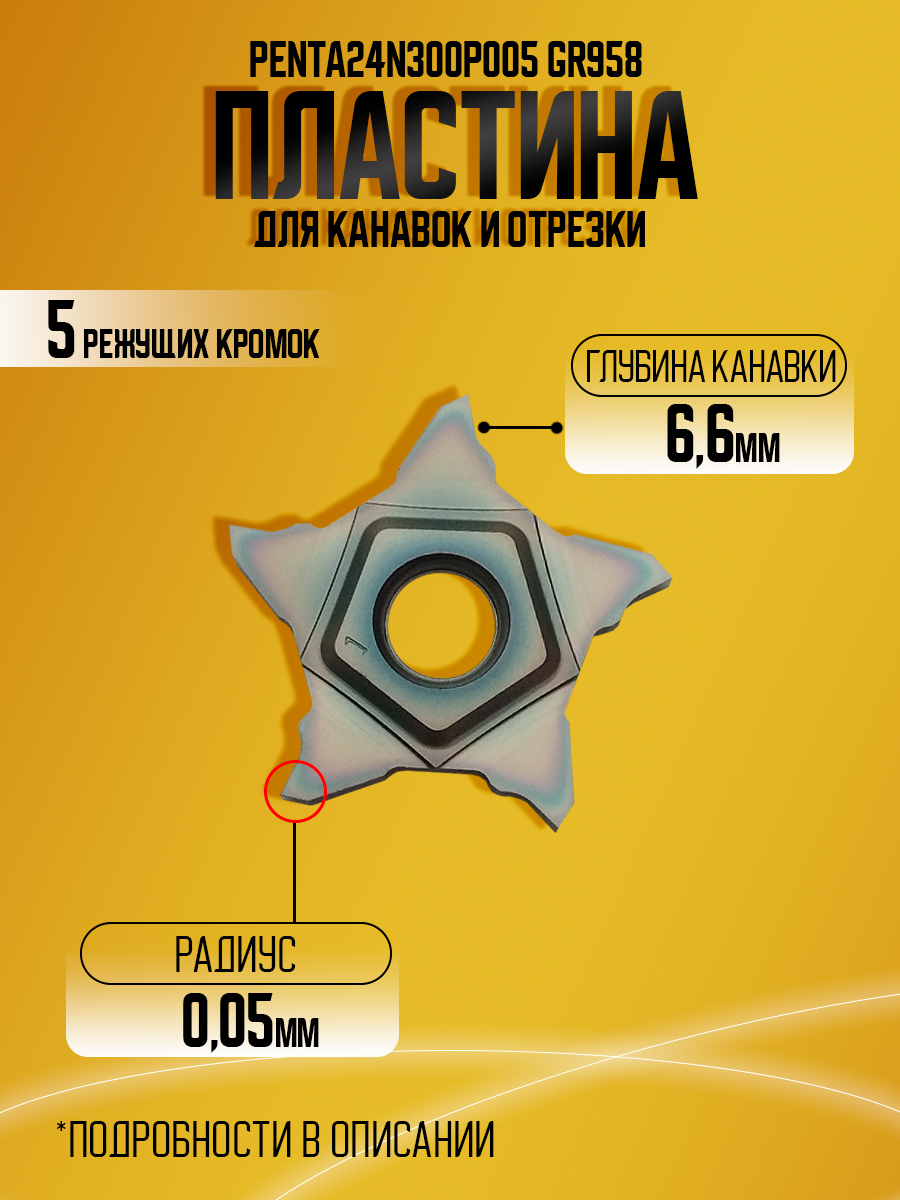 Пластина PENTA24N300P005 GR958