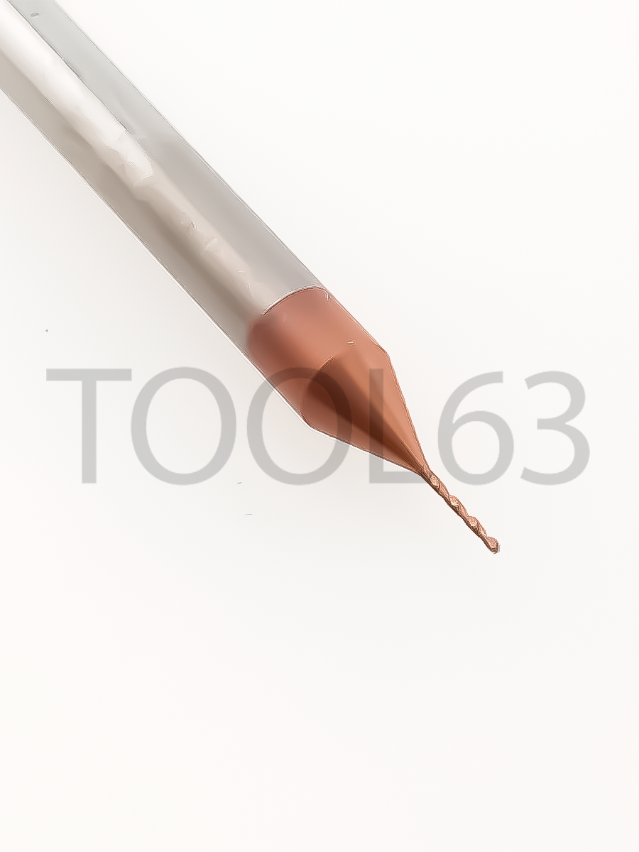 Сверло твердосплавное D0.35*D3*3*38 HRC55° bronze