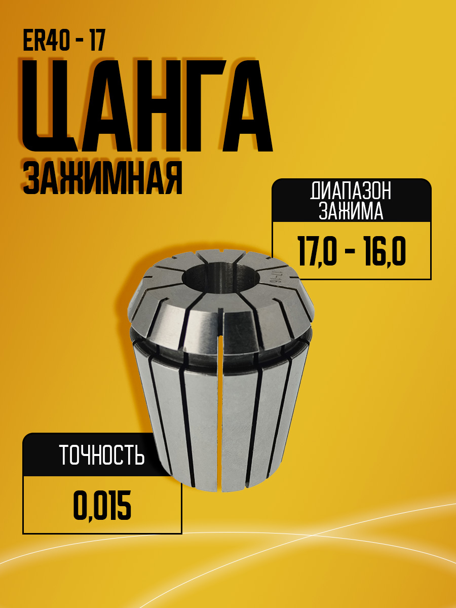 Цанга  ER40 17,0