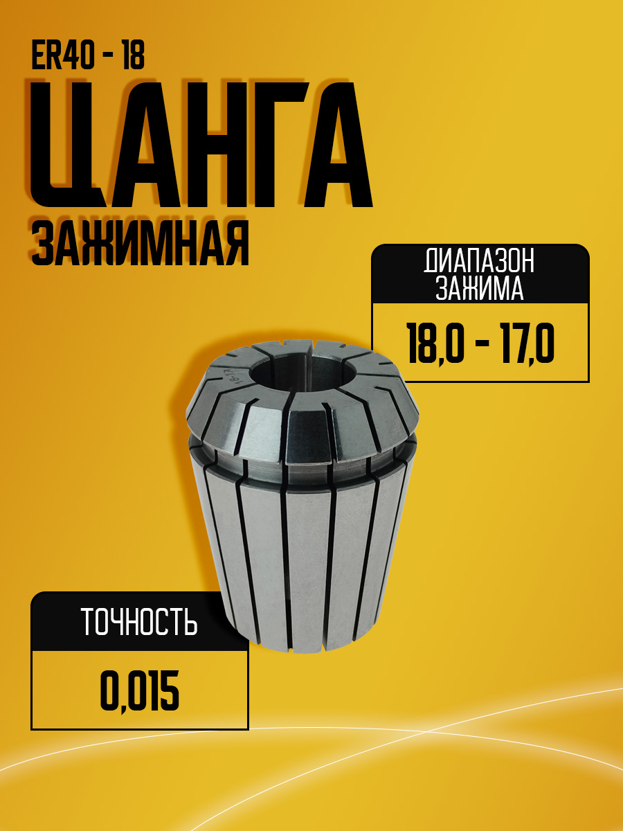 Цанга  ER40 18,0